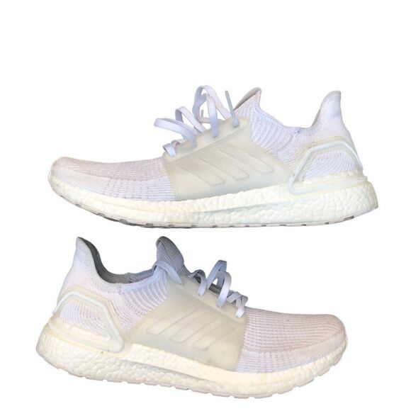 RARE 2019 Adidas Ultra Boost Pure White Size 13 - Picture 2 of 15
